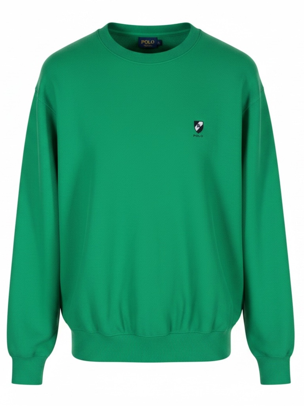 Vintage Polo Ralph Lauren Crest Logo Sweater Men’s XL Green Knit Pullover